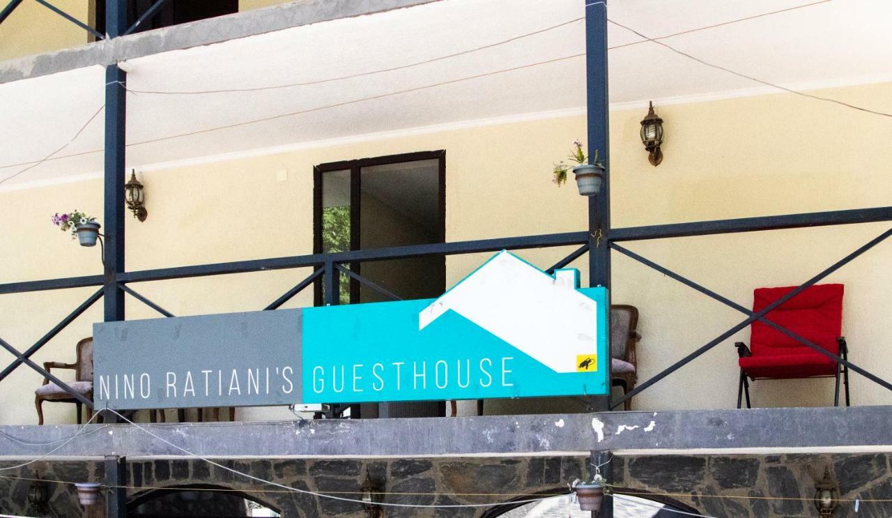 Nino Ratiani'S Guesthouse Mestia Exterior photo